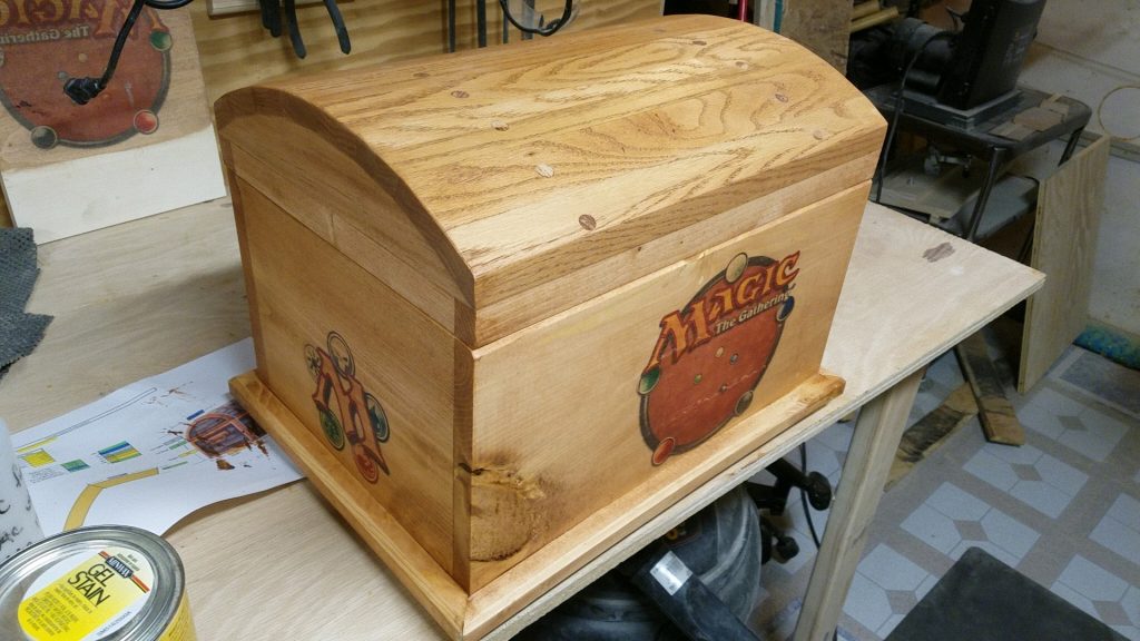 curved chest lid Magic Treasure Chest