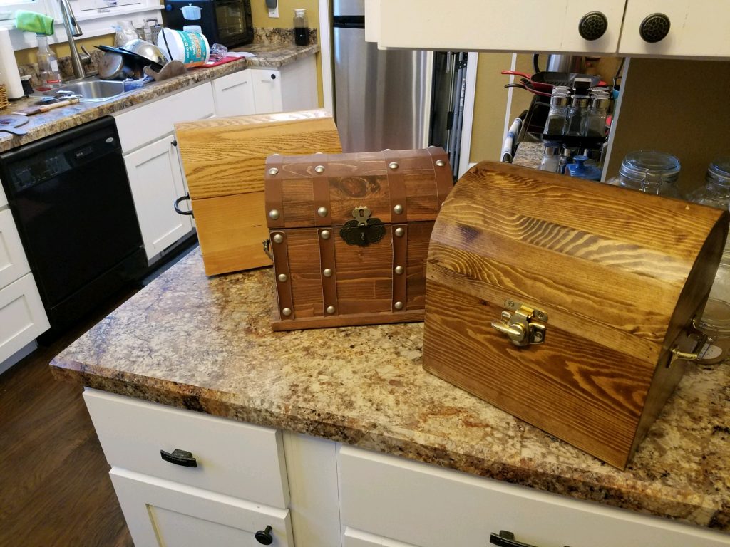 curved chest lid treasure chests